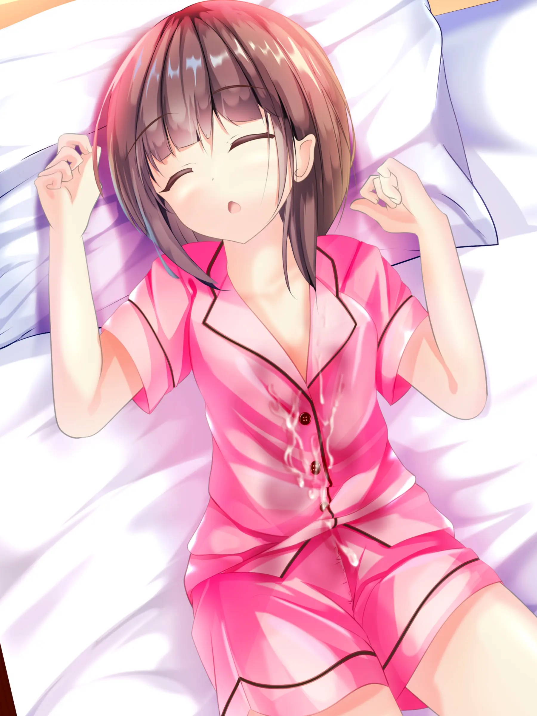 Onnanoko Ga Chakui No Mama Seieki To Ochikko O Kakerareru CG-Shuu | 여자아이가 옷을 입은 채 정액과 오줌이 뿌려지는 CG 모음집